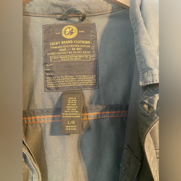 LUCKY BRAND UTILITY JACKET - Picture 4 of 4